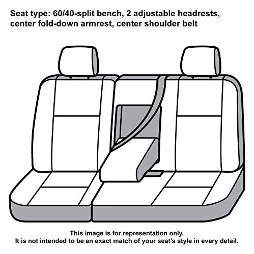 Covercraft-Ssc8375Cagy Carhartt Seatsaver Second Row Custom Fit Seat Cover For Select Chevrolet/Gmc Models - Duck Weave (Gravel) #TOP1