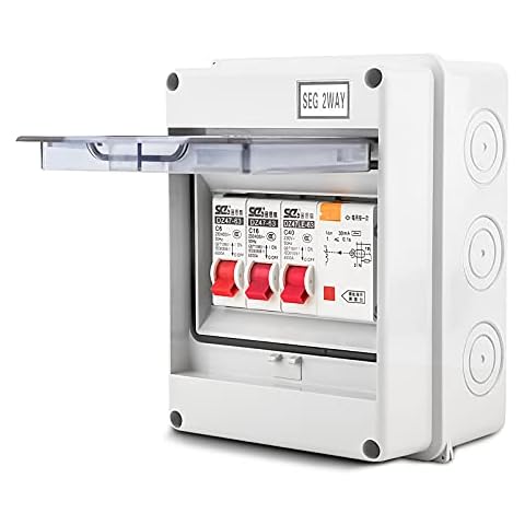 Greensen 2-Way Garage Consumer Unit Cover