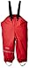 CareTec Pantalones Impermeable con vellón Unisex Niños, rojo (Red 402), 74
