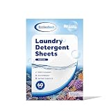 Ecofresheet Laundry Detergent Sheets – 30 Sheets (60 Loads) | Linen Scent | Quick Dissolve, Enzyme-Enhanced Formula | Eco-Friendly, Compact Envelope Packaging | No Residue, Travel Size Laundry Sheet