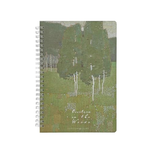 4PC-B5/A5 Overture Coil This Student's Creative Horizontal line Exercise Book -A5 Root