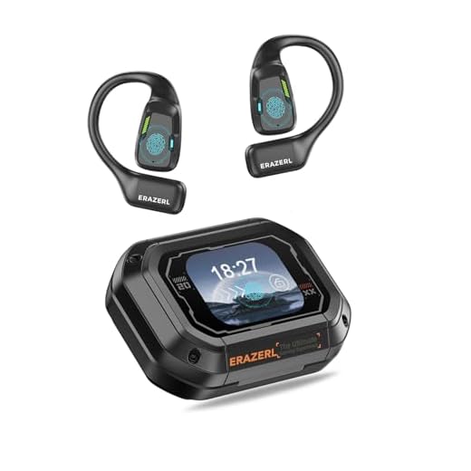 Fones de ouvido Bluetooth com clipe para orelha, fones de ouvido com clipe para orelha aberta com microfone/visor, fones de ouvido com clipe para orelha sem fio, Bluetooth 5.3