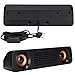 Computer Speaker, USB Wired Speaker, HiFi Stereo Subwoofer Speakers, 3.5mm Plug, Portable Speaker for PC, Laptop, Desktop, Computer - Plug and Play