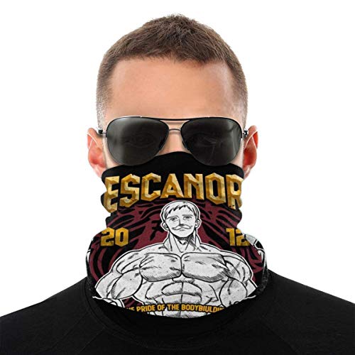 Sieben Todsünden Escanor Gym Variety Kopftuch Gesichtsmaske Magische Kopfbedeckung Halsmanschette Gesicht Bandana Schal