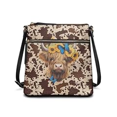 Brown-highland Cow Print