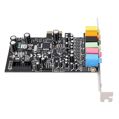 Tarjeta de sonido PCIe 7.1 para solucionar el audio integrado deficiente en juegos de PC