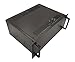 DIY Strong Steel Multipurpose with Handle Electronic Enclosure standalone or Rack Mount 19" 4U-D2 Flatpack with 4 Mount bar Include.