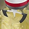 Flex Edge Beater for KitchenAid Mixer, 4.5-5 Quart for KitchenAid Mixer Attachments, Fits Tilt-Head for Kitchen Aid Paddle with Scraper for Kitchen Aid Accessories and Attachments by HOZODO