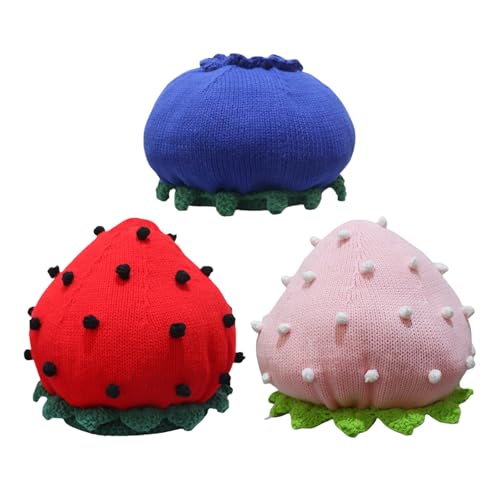 Chapeau de fruits extensible acrylique confortable accessoire de déguisement de carnaval