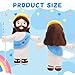 Yelakey Jesus Plush Jesus Stuffed Doll Christian Religious Plushie Toy for Kids Christmas Easter 13