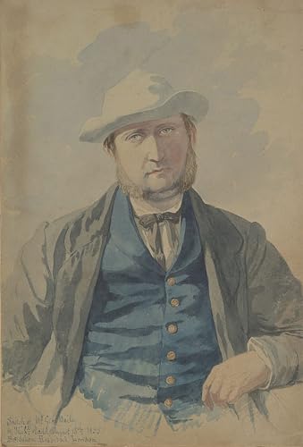 Portrait de M. George Bailey Richard Dadd décoration murale grand format