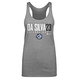 500 LEVEL Tristan da Silva Orlando Magic Elite Women's Tank Top (Tri Gray, Large)