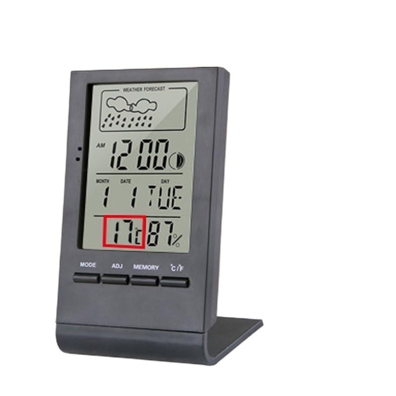 ABS Electronic Desktop Household Temperature Humidity Meter Hygrometer(D)