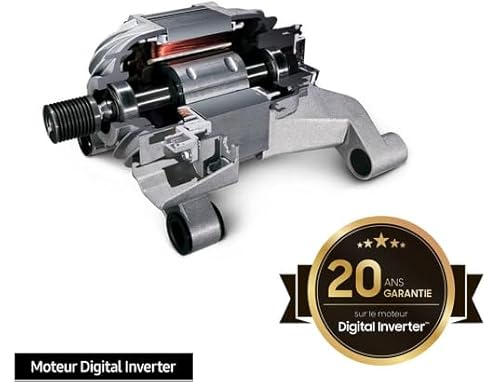 Lave-linge frontal 9kg 1400 Tours/min Noir - WW90CGC04DAB