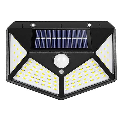 Image of Catron Solar Light Motion Sensor LED Solar Garden Lights Outdoor Waterproof,Solar Security Lights for Balcony Terrace Compound Gate Backyard (Pack of 1)
