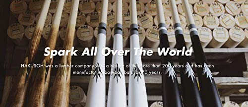 Hakusoh Spark Fungo -Power- [Maple X Ho Composite Fungo] Baseball Bat [Made In Japan] #TOP3