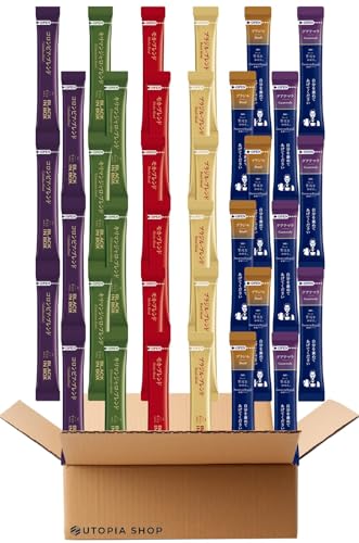 AGF ちょっと贅沢な珈琲店 産地アソートセット 6種 × 6本 (計36本) スティック