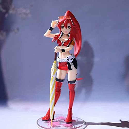 Vinmen Gurren Lagann :Yoko (Race Queen) Character Cartoon Statue Anime Animation Desktop Ornament Collectible Memorial Gift Decorate Fun Collectibles #TOP4
