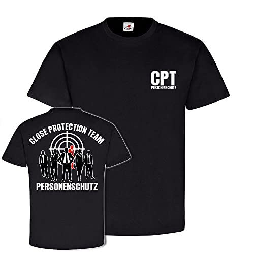 T-shirt de protection police militaire noir CTP 23679 vêtement tactique taille M