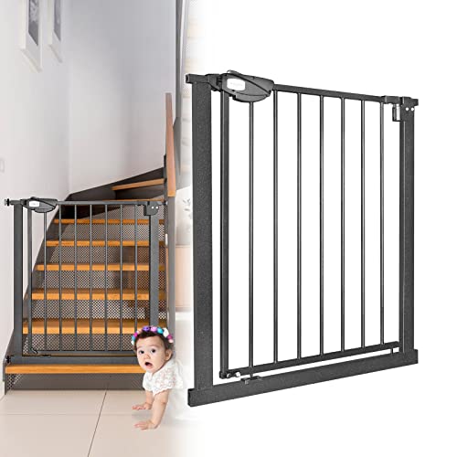 JOIEYOU Treppenschutzgitter ohne Bohren, 75-85 cm...