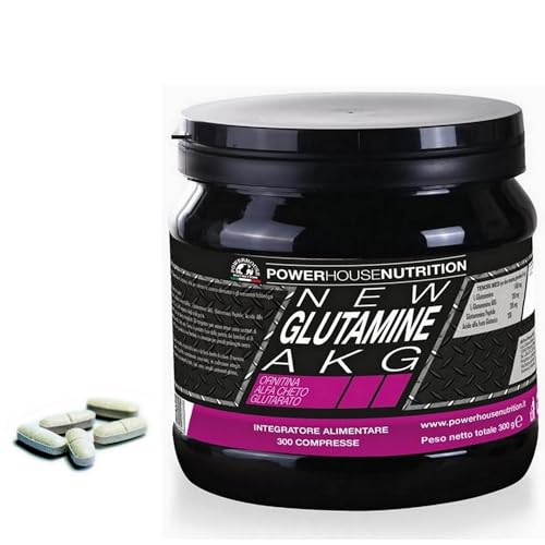 New Glutamine AKG Powerhouse Nutrition | Integratore Alimentare a Base