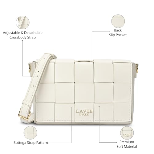 Image of Lavie Luxe Women's Bot Elle For Women | Handbag For Work | Ladies Purse | Stylish Shoulder Bag | Gift For Women