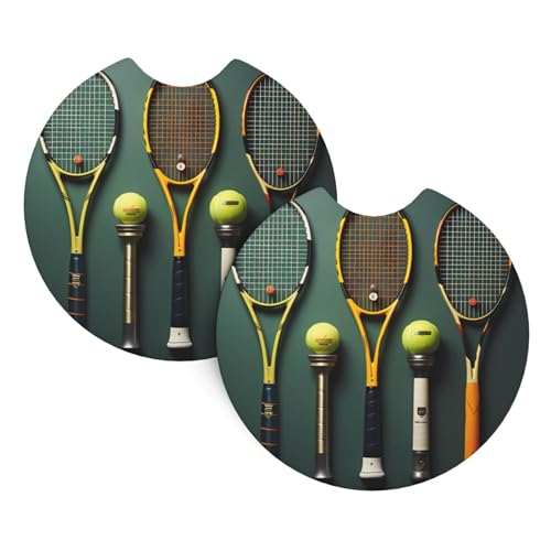 Portavasos para auto BROLEO set 2 diseño tenis negro