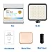 Mettlelite VL80 LED Video Light Kit Portable Continuous on Camera Photography Lighting Ultra Bright with Mini Tripod & Color Filters for Streaming Video Conferencing Gaming TikTok Vlogging