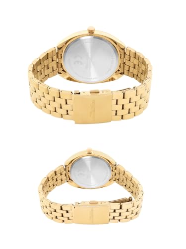Image of French Connection Analog Green Dial Couple's Watch| Pair Watch| -FCN0113GM