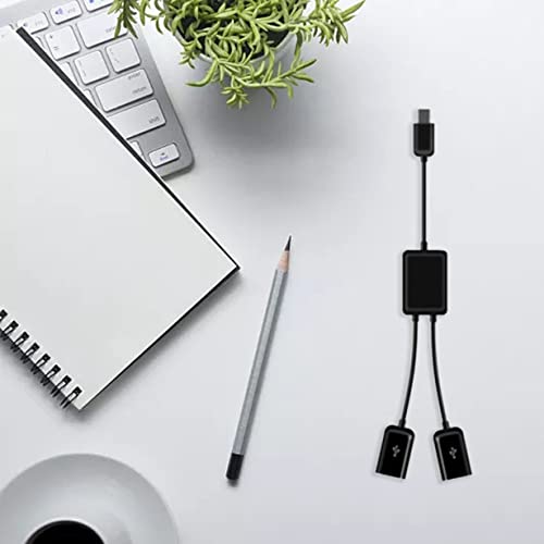 Mobile Phone Extender 2-In-1 Typec Otg Usb-C Splitter Converter Cable Mobile Phone Extender Adapter #TOP7