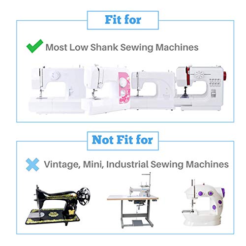 Set de 8 Pies Prensatelas para Máquina de Coser miniatura 6