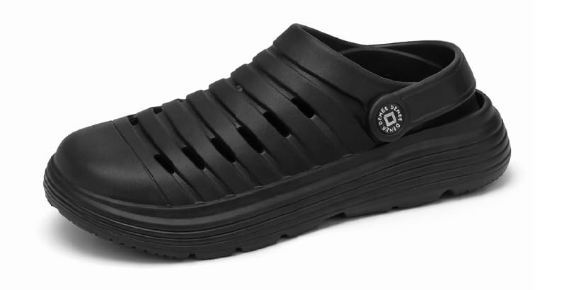 Zebra Men's Casual EVA Clogs | Flexible Sole | Ventilated Upper | Comfortable Fit | Garden Clogs-image-4