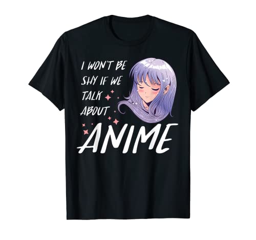 Anime Shirts for Women and Teen Girls, Cute Anime Girl Camiseta