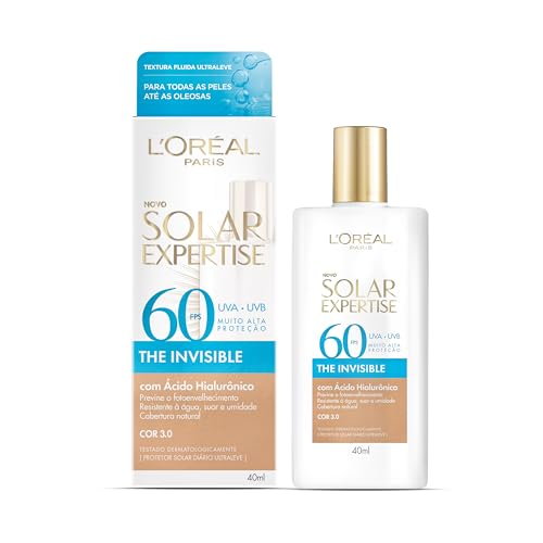L’Oréal Paris Solar Expertise The Invisible Protetor Solar Facial FPS 60 Para Rosto Com Ác... L’Oréal Paris Solar Expertise The Invisible Protetor Solar Facial FPS 60 Para Rosto Com Ác...