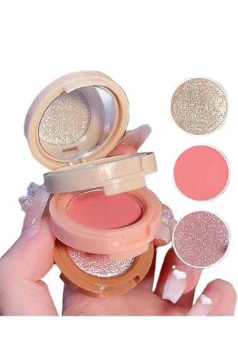 3in1 Makeup Kit Set for Professionals | Long Lasting & Waterproof Blusher Highlighter Eyeshadow Palette Kit | Easy To Carry