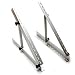 Adjustable Solar Panel Mount Mounting Rack Bracket Set Rack Folding Tilt Legs, Boat, RV, Roof Off Grid (41-inch Length)