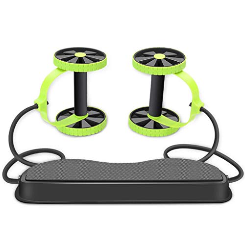 Abdominal Trainers Roller, Multifunctional Exercise Equipment Ab Wheel Double Roller with Resistance Abdominal Trainers Roller, Multifunctional Exercise Equipment Ab Wheel Double Roller with Resistance