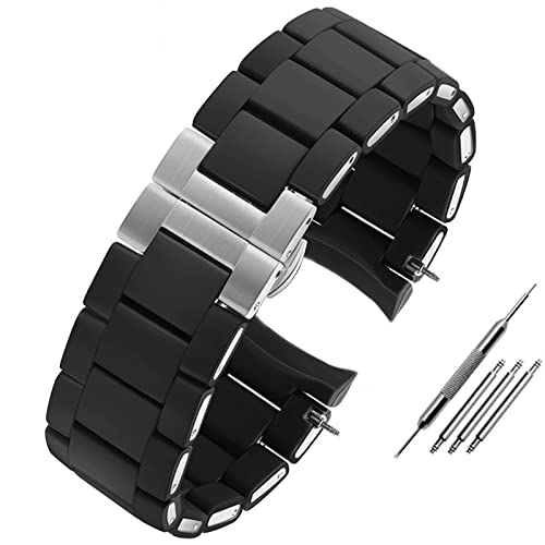 Bande de montre en caoutchouc 23mm pour AR5890 et AR5889