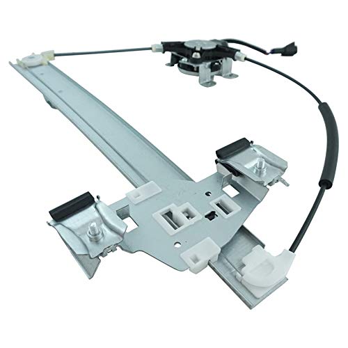 Image of TRQ Rear Right Power Window Regulator & Motor Assembly Passenger Side Compatible with 2003-2009 Hummer H2