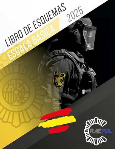 LIBRO DE ESQUEMAS POLICÍA NACIONAL 2025: INGRESO ESCALA BÁSICA