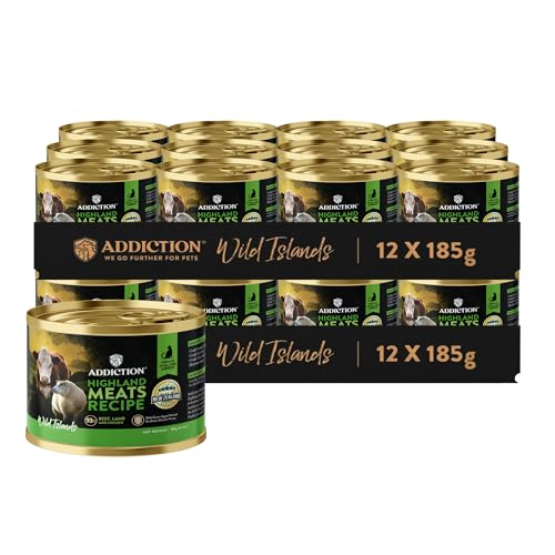 Addiction Wild Islands Highland Meats Premium Lamb & Beef Grain-Free Canned Cat Food (Pack of 24)