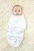 100% Organic Cotton Simple Swaddles (Penguin), 3-6M