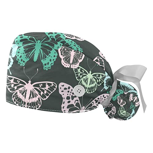 Chapeaux bouffants avec bandeau anti-transpiration pour journées actives