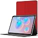 Produktbild Forefront Cases Hülle für Samsung Galaxy Tab S6 10.5-2019 - Samsung Tab S6 Hülle Stand - S-Pen-kompatibel, Auto Sleep-Wake, Slim - Rot - Kompatible Modelle: SM-T860 WiFi, SM-T865 LTE