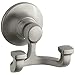 KOHLER K-11414-BN Bancroft Robe Hook, Vibrant Brushed Nickel