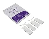 FDA- und CE-geprüft. Selbstklebend Elektroden Rechteckig 40x 100mm (4st. Pro Pk)