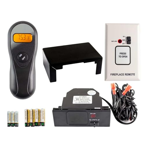 HPC RCK-I On/Off Fireplace Remote Control Kit for Millivolt Gas Valves by ACUMEN - Used condition - US$99.96