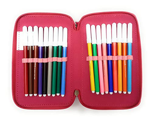 Dimagraf Cry Babies - etui voor school met 3 ritssluitingen - Dreamy, Bruny & Tina - compleet met 44 delen - officieel… - Image 5