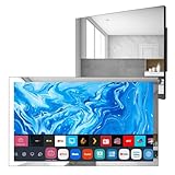 Soulaca 23.8 (24) inches Smart webOS Mirror TV for Bathroom Waterproof WiFi Bluetooth ATSC Tuner Voice Control Built-in Alexa AI WiFi Capacity New Model