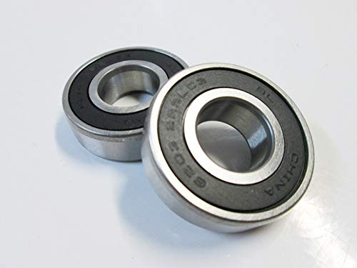 Replacement Arbor Bearings Set of 2 for Rockwell Delta Unisaw Table Saw Non-Extended Race Sealed